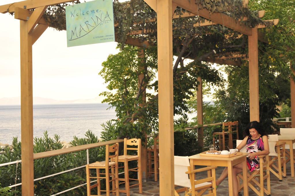 Marina Hotel Agios Kirykos  Exterior photo
